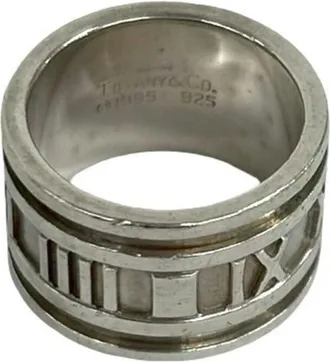 Tiffany & Co. Silver Silver 925 Band Ring (Pre-Owned)