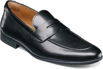 Florsheim Modena Moc Toe Penny Loafer in Black at Nordstrom, Size 10.5