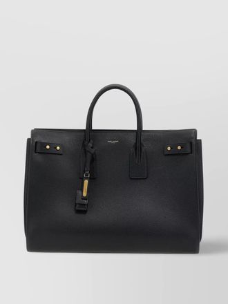 Saint Laurent detachable strap structured tote bag
