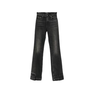 Haikure Straight Jeans - Dames - Regular Fit Jeans - Zwart - W24 - Jeans