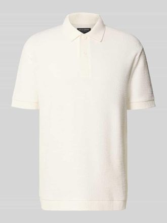 Marc O'Polo Relaxed Fit Poloshirt aus Baumwoll-Mix in Offwhite, Gr&ouml;&szlig;e XXXL