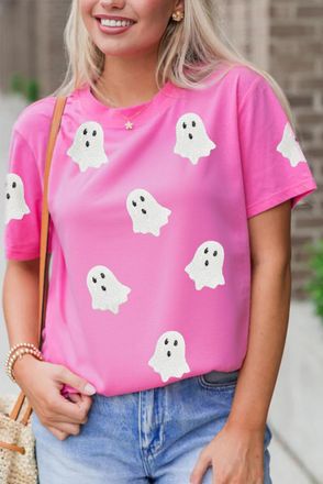 Azura Exchange Ghost Pattern T-shirt