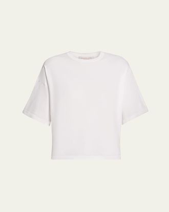 Michael Kors Shaun Crewneck Boxy Tee