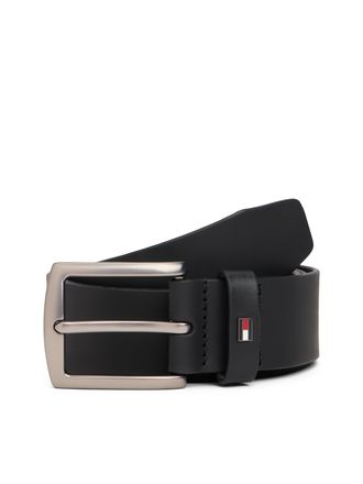 Tommy Hilfiger Lederg&uuml;rtel TOMMY HILFIGER DENTON 4.0 cm breit, Herren, Gr. 100, schwarz, Rindsleder, G&uuml;rtel Lederg&uuml;rtel, Breite 4cm, in einer Geschenkbox