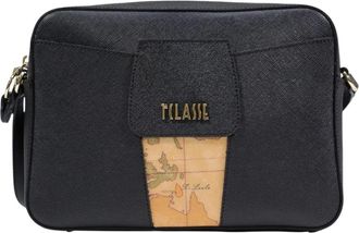 Alviero Martini 1A Classe Cross Body Bags, female, Black, Size: ONE SIZE Reporter Shoulder Bag