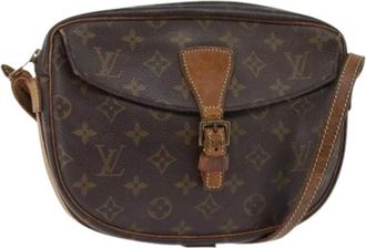 Louis Vuitton Pre-owned Cross Body Bags, female, Brown, Size: ONE SIZE Pre-owned Vintage Canvas Cross Body Bag
