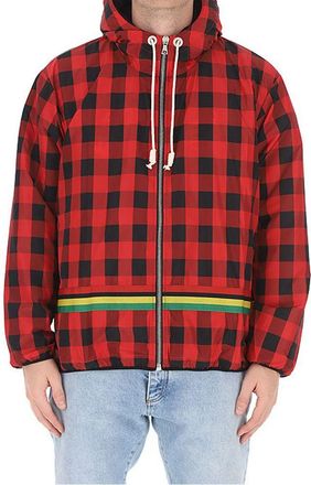 Palm Angels Mens Multicolor Polyester Shell Jacket Clothing