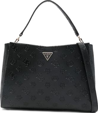 Guess Co Tisha shopper met 4G-monogram - Zwart