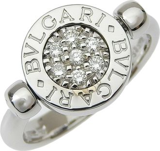 Bulgari Bvlgari Bvlgari White Gold White Gold (18K) Band Ring (Pre-Owned)