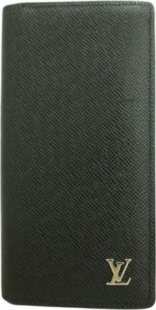 Louis Vuitton Noir Long Wallet (Bi-Fold) (Pre-Owned)