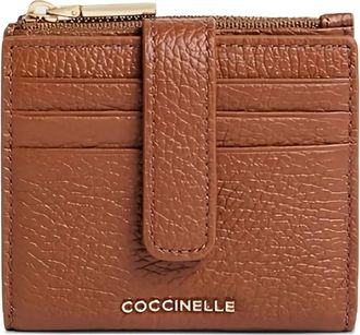 Coccinelle Portafoglio con zip - Marrone