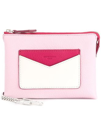 Givenchy Duetto pouch - women - Calf Leather - One Size - Pink