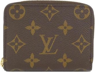Louis Vuitton Brown Coated Canvas Coin Purse/Coin Case (Pre-Owned)
