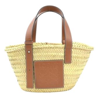 Loewe Pre-owned Tote Bags, female, Brown, Size: ONE SIZE Pre-owned Basket Handbag