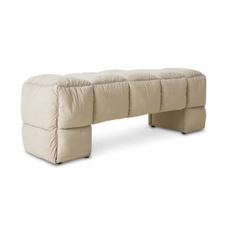 HKliving Puffy Lobby Bank, 140 cm, pebble