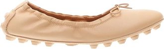 Tod's Gommino Ballerinas - Dames - Ballerinas - Beige - 36 1/2 EU - Leer - Schoenen