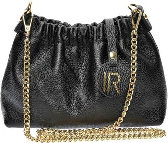 Isabella Rhea Zwart Rundleer Tas