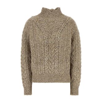 Isabel Marant Turtlenecks, female, Beige, Size: XS Bolinea Sweater