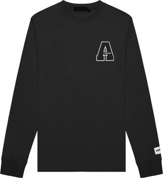 Aspact Infinite LS Tee - Heren - Tops - Zwart - Maat: 2XL