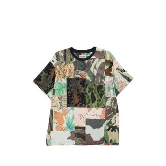 Gallery Dept. Patchwork Camouflage T-shirt