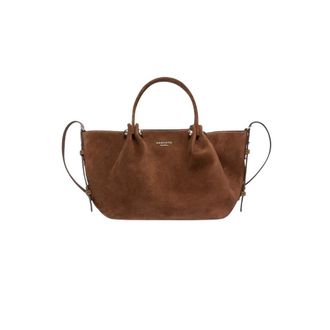 Max Mara Wkario Tote Bag - Dames - Tassen - Bruin - Maat: ONE Size Leer