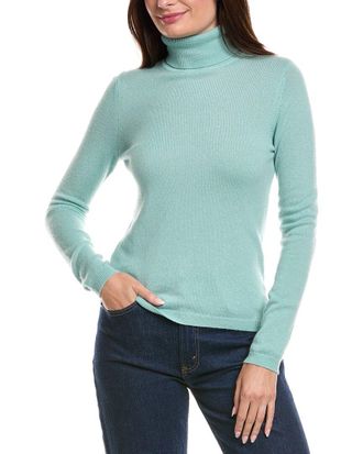 Fort&eacute; Cashmere Turtleneck Cashmere Sweater
