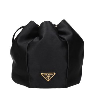 Prada Schoudertassen Zwartharige Vrouw