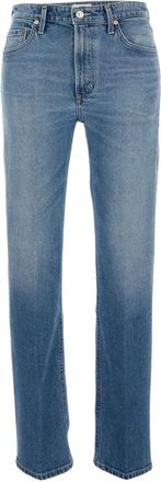 Citizens Of Humanity Zurie Straight - Dames - Regular Fit Jeans - Blauw - W25 - Katoen - Jeans