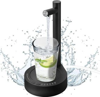 OEM Dispensador De Agua De Escritorio, Bomba De Agua El&eacute;ctrica Extra&iacute;ble Con 6 Niveles De Flujo, Con Bandeja, Bomba De Agua Port&aacute;til Con Carga Usb Para Bo