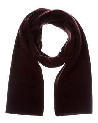 Sofiacashmere Full Needle Rib Wool & Cashmere-Blend Scarf