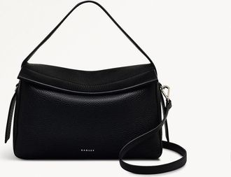 Radley London Black Medium Ziptop Grab Bag De Beauvoir AW25 Radley London