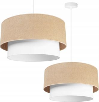 OEM L&aacute;mpara Colgante, L&aacute;mpara De Techo, Pantalla, Color Pastel Blanco