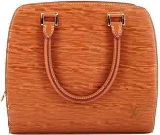 Louis Vuitton Brown Epi Leather Pont Neuf Pm (Authentic Pre-Loved)