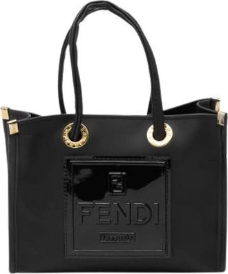 Fendi Pre-owned Vintage Tote Bag - Dames - Vintage Shopper - Zwart - ONE Size - Vintage