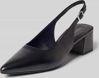 Vagabond Slingbacks aus echtem Leder Modell MARTA in Black, Gr&ouml;&szlig;e 37