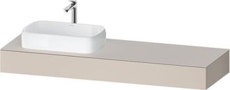 Duravit Consola Duravit Qatego, 1600x550x170mm, Con Recorte A La
