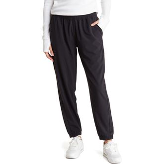 Zella Interval High Waist Track Pants in Black at Nordstrom Rack, Size X-Large