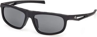 adidas Sp 0126 02A Zonnebril - Dames - Zonnebrillen - Zwart - 56 MM - Accessoires