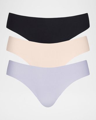 Commando Butter Stretch Modal-Blend Thongs, Set of 3