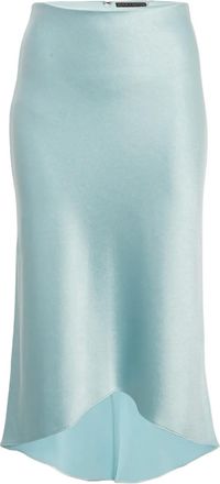 Alice & Olivia Gonna lunga in raso - Blu