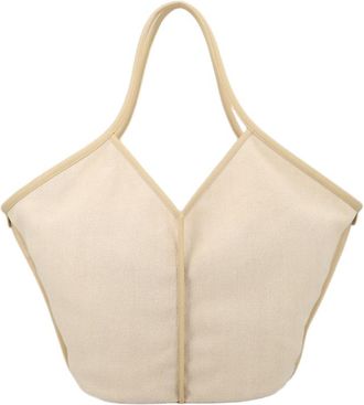 Hereu Calella Woven Recycled Linen Tote Bag