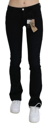Costume National Low Waist Skinny blue Cotton Womens Jeans