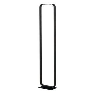Luce-Ambiente-Design L&aacute;mpara de pie Moka en Aluminio Marr&oacute;n con 2 LED de 8W 3000K (luz c&aacute;lida)