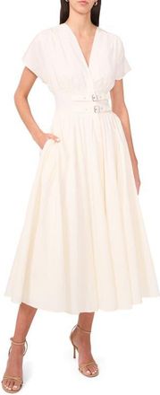 Parker The Noa Fit and Flare Dress in Tofu at Nordstrom, Size X-Large