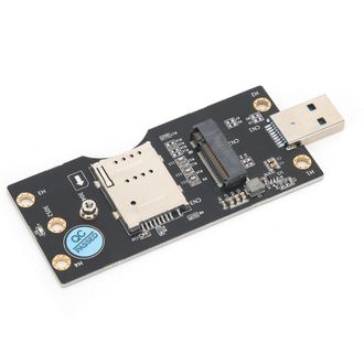 OEM Adaptador De Tarjeta M&oacute;dem Para M&oacute;dulo Inal&aacute;mbrico, Interfaz Usb 2.0, Cable De Carga R&aacute;pida Ngff M.2 Wwan A Usb Con Ranura Para Tarjeta Sim, Divisor H