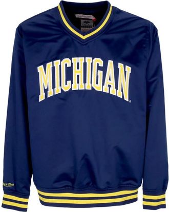 Mitchell & Ness Sweatshirt - Heren - Sweatshirts - Blauw - L - Hoodies & sweatvesten