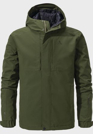 Sch&ouml;ffel Outdoorjacke SCH&Ouml;FFEL Ins Jacket Antwerpen M, Herren, Gr. 56, gr&uuml;n (6004, gr&uuml;n), Oberstoff : 100% Polyester (Membran: Polyurethan) Futter : 100% Polye