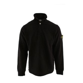 Stone Island Zip-throughs, male, Black, Size: L Zip-through Sweatshirt