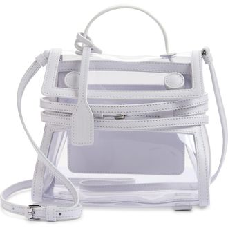 Moschino Tie Me Transparent Handbag in One Color 10A Oi1 at Nordstrom