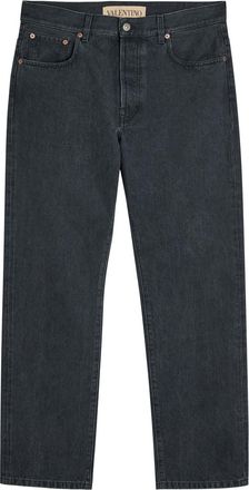 Valentino Garavani Straight-leg Jeans - Black - 36 (W36 / XL)